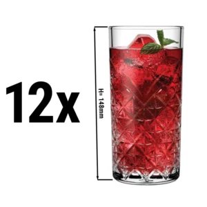 (12 kusů) sklenice na long drink - TIMELESS - 345 ml