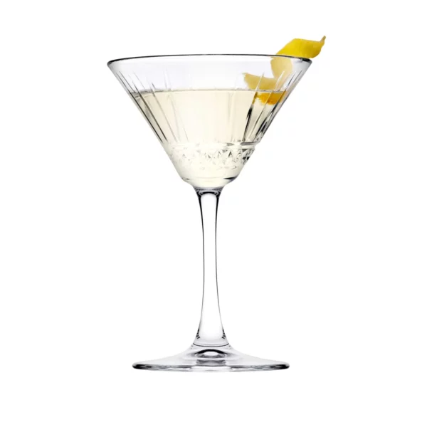 (4 kusy) Pohár na Martini - ELYSIA - 220 ml - průhledný - Image 5