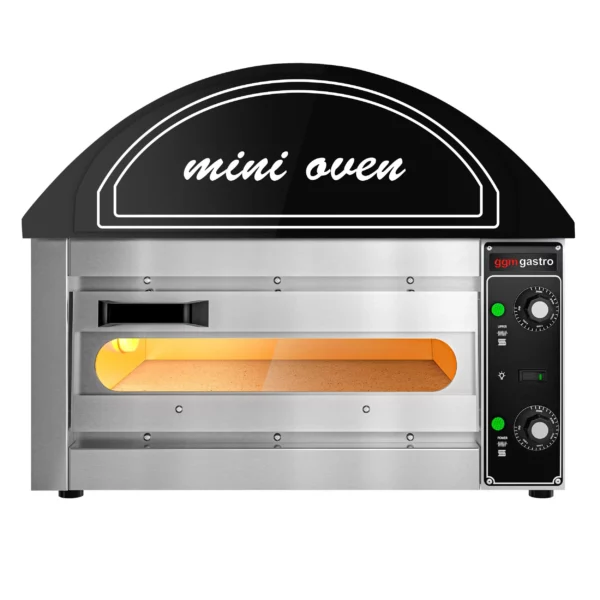 Elektrická trouba na pizzu Mini - Černá - 1x 34cm - Manuální - Image 3