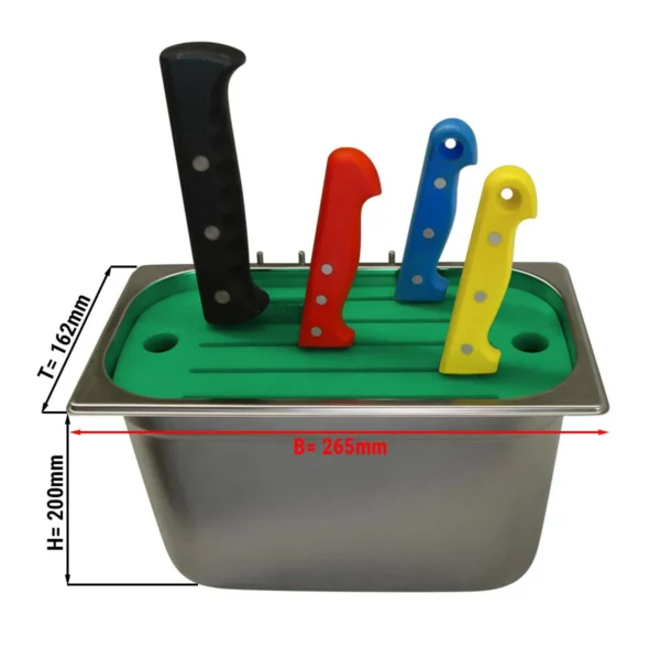 Miska pro sterilizaci nože - 26 x 16 cm