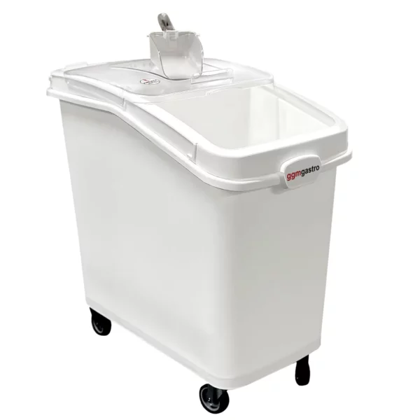 Vozík na mouku / vozík na přísady vyrobený z polypropylenu - 100 l - Image 4