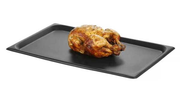 Plech na pečení do trouby s nepřilnavým povrchem CONVECTOMAT ROAST, HENDI, GN 1/1, Černá, 530x325x(H)17mm - Image 4