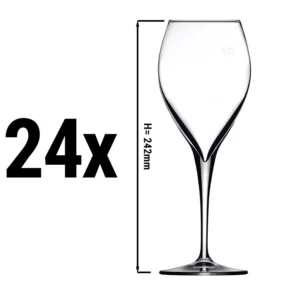 (24 kusů) Sklenice na červené víno - Perception - 445 ml