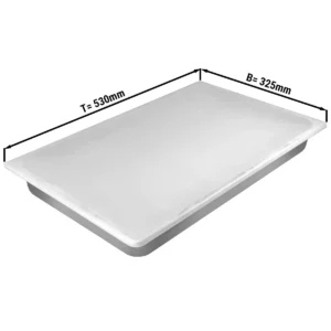 Silikonové víko na 1/1 GN nádoby - 530 x 325 mm
