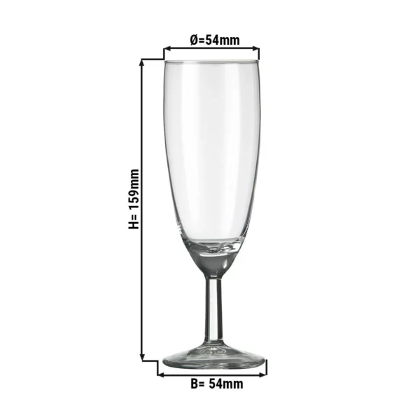 (6 kusů) sklenice na šampaňské - GILDE - 160 ml - Image 2