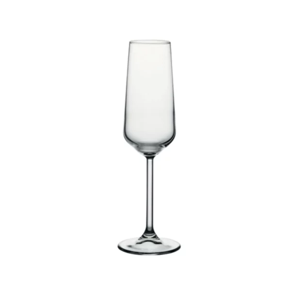 (6 kusů) sklenice na šampaňské - ALLEGRA - 195 ml - průhledná - Image 4