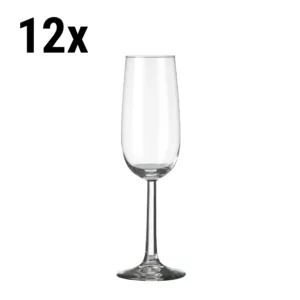 (12 kusů) sklenice na šampaňské - ESPRIT - 170 ml - průhledná