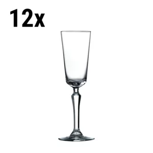 (12 kusů) sklenice na šampaňské - SPKSY - 174 ml - průhledná