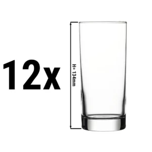 (12 kusů) sklenice na džus a long drink - CHICAGO - 290 ml - kalibrovaná na 200 ml