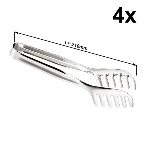 4dílný set - Kleště na spaghetti - délka: 21 cm - Image 2