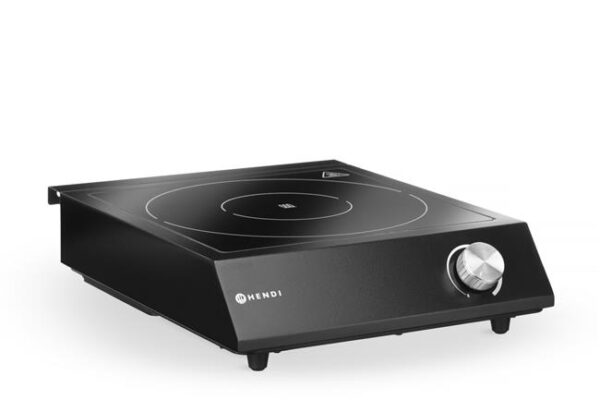 Sada: Indukční sporák 3500W + hrnec + pánev na smažení, HENDI, Černá, 220-240V/3500W, 320x395x(H)95mm - Image 10