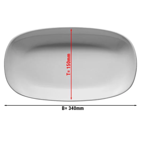(24 kusů) ENTity - Talíř oválný - 34 cm - Image 4