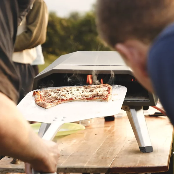 Přenosná kamna na pizzu na dřevěné pelety - hloubka: 300 mm - Image 2