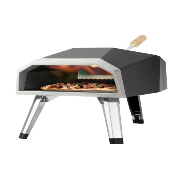 Přenosná kamna na pizzu na dřevěné pelety - hloubka: 300 mm - Image 6