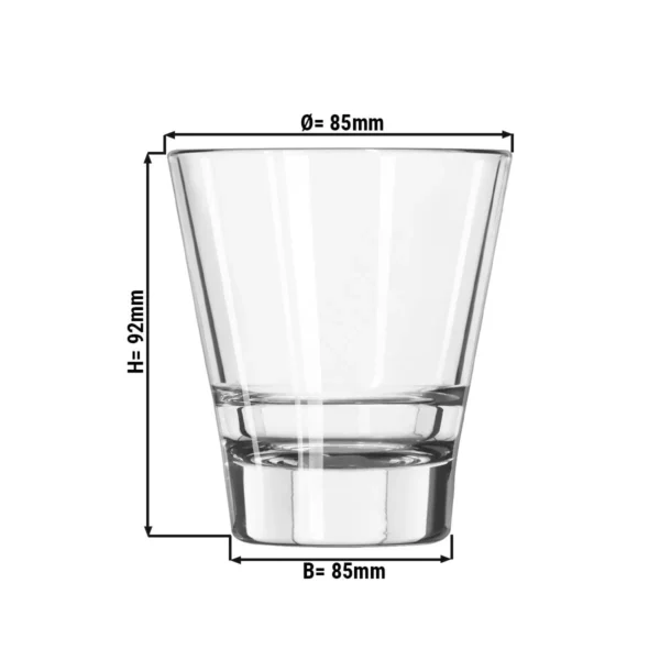 (12 kusů) Univerzální nápojové sklo - GILDE - 207 ml - Transparent - Image 2