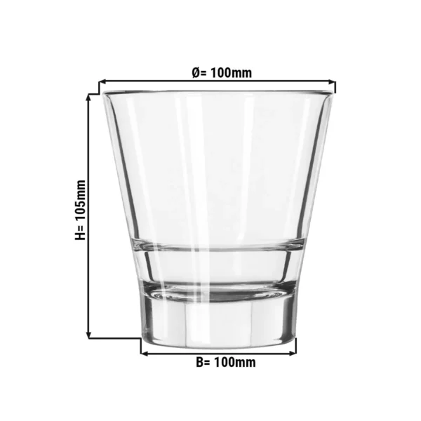 (12 kusů) Univerzální nápojové sklo - GILDE - 355 ml - Transparent - Image 2