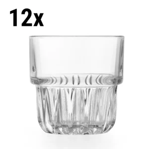 (12 ks) Univerzální nápojový pohár - EVEREST - 266 ml - Transparent