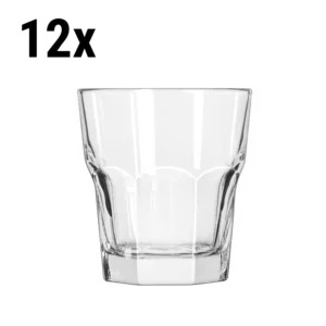 (12 kusů) Univerzální nápojové sklo - GIBRALTAR - 290 ml - Transparent
