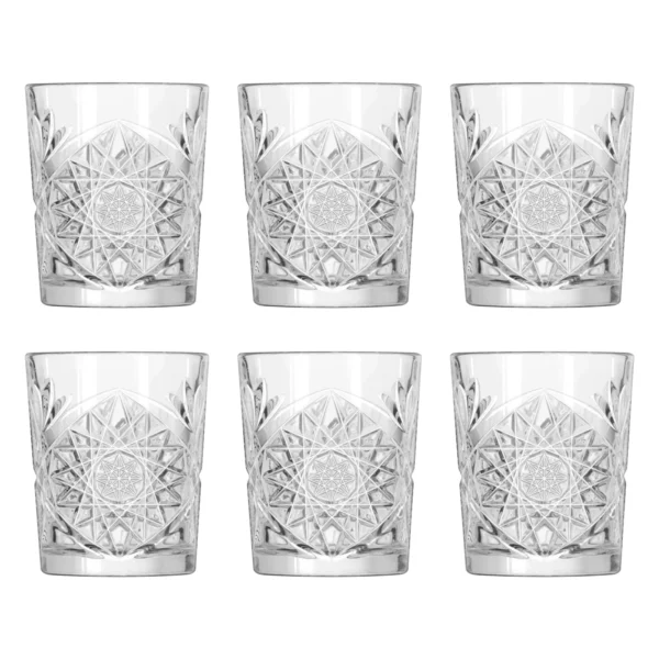 (6 kusů) Univerzální nápojové sklo - HOBSTAR - 350 ml - průhledné - Image 5