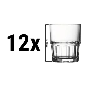 (12 kusů) vodní sklo - CASABLANCA - 200 ml