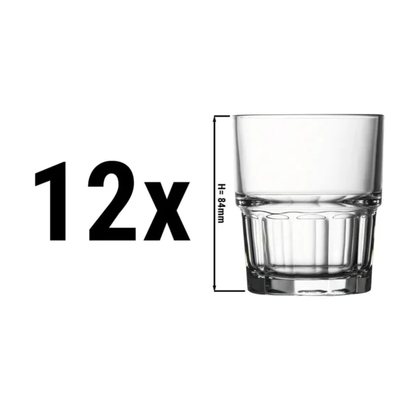 (12 kusů) vodní sklo - CASABLANCA - 200 ml