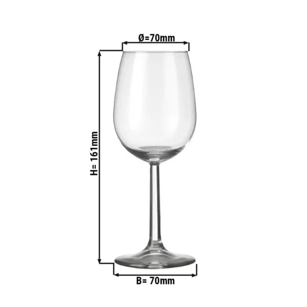 (6 kusů) sklenice na víno - ESPRIT - 230 ml - průhledná - Image 2
