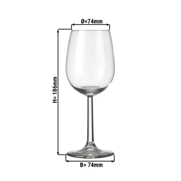(6 kusů) sklenice na víno - ESPRIT - 290 ml - průhledná - Image 2