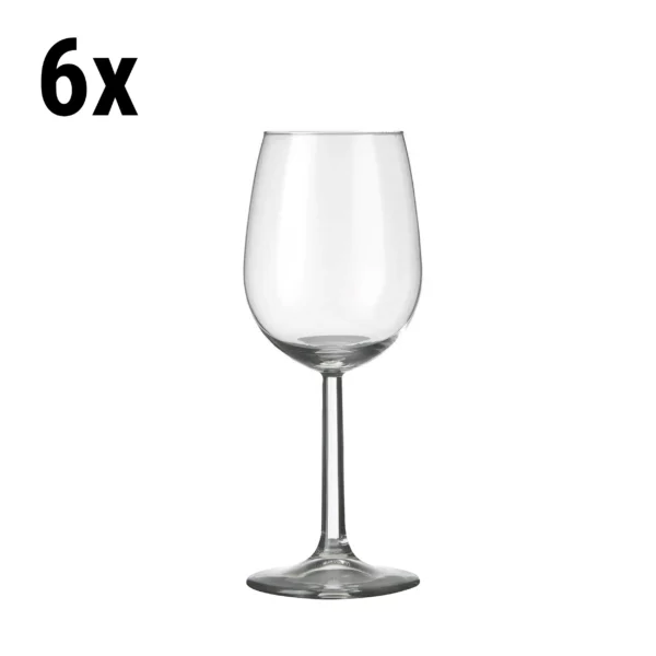 (6 kusů) sklenice na víno - ESPRIT - 290 ml - průhledná