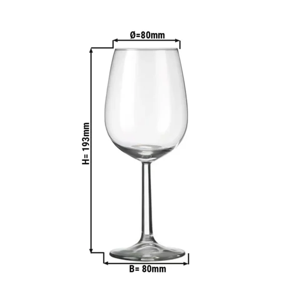 (6 kusů) sklenice na víno - ESPRIT - 350 ml - průhledná - Image 3