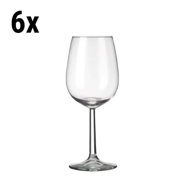 (6 kusů) sklenice na víno - ESPRIT - 350 ml - průhledná