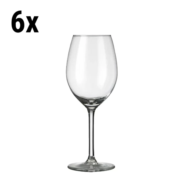 (6 kusů) sklenice na víno - ESPRIT - 250 ml - průhledná