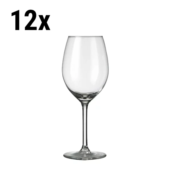 (12 kusů) sklenice na víno - ESPRIT - 410 ml - průhledná