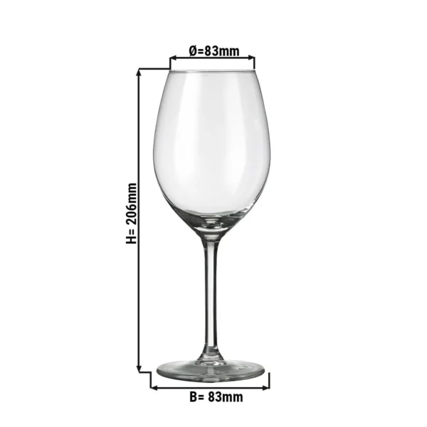 (6 kusů) sklenice na víno - ESPRIT - 410 ml - průhledná - Image 2