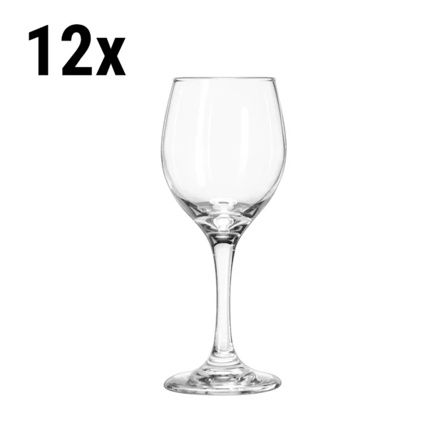 (12 kusů) Sklenice na víno - VNÍMÁNÍ - 237 ml - Průhledné