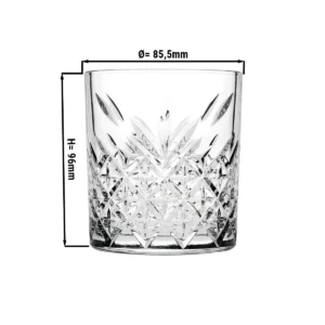 (12 kusů) sklenice na whisky - TIMELESS - 350 ml
