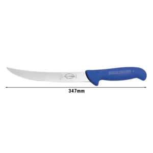 F. DICK nůž na kůži 21 cm, modrá rukojeť (standardní)