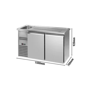 Pivní bar - 1550x700mm PREMIUM PLUS - 2 dv