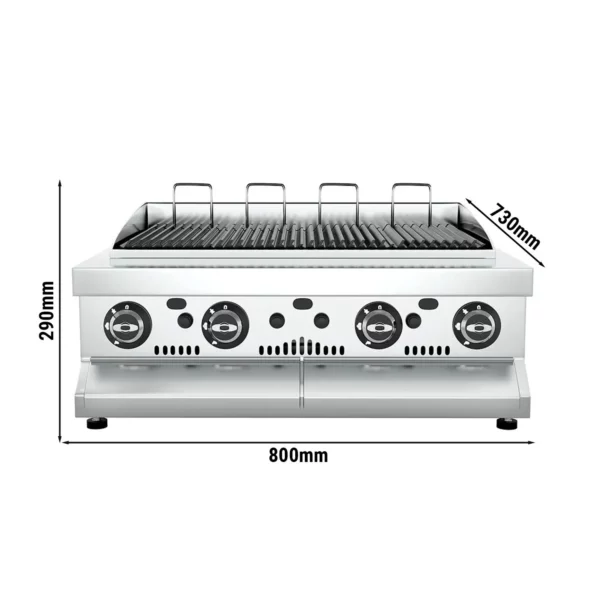 Plynový vodní gril - 10,4 kW