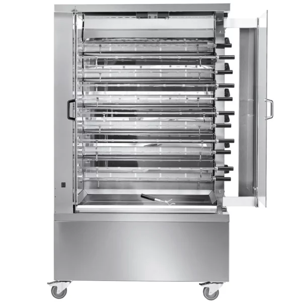Plynový gril na kuřata ECO s 11 rožněmi pro 66 kuřat - 1098 x 660 x 1860 mm - Image 3