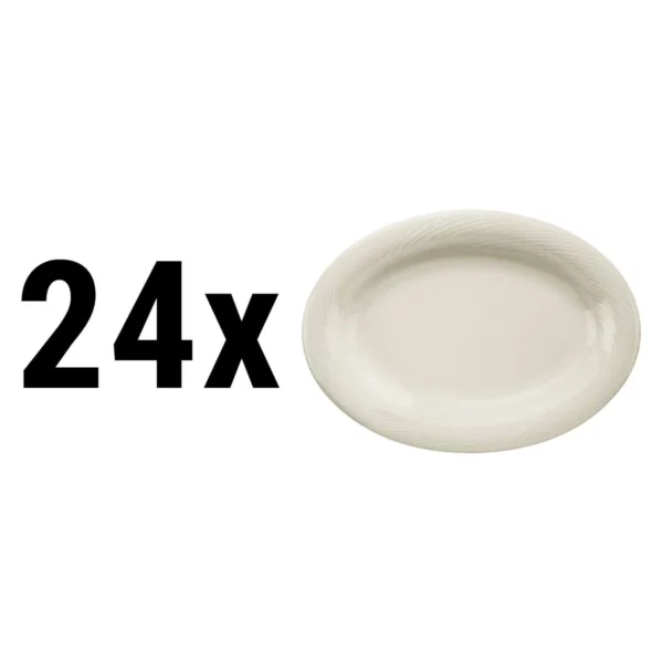 (24 kusů) SEMPER - Talíř/ Talíř oválný - Ø 33 cm