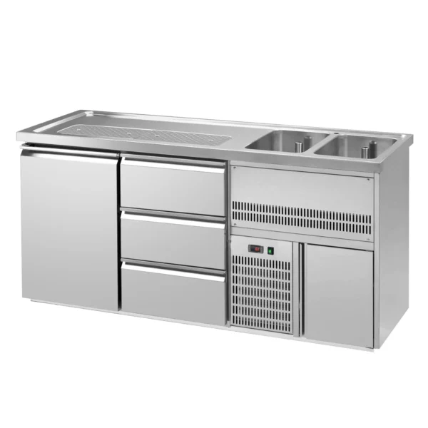 Pivní bar PREMIUM PLUS - 1950x700mm - 1 dvířka a 3 zásuvky - Image 2