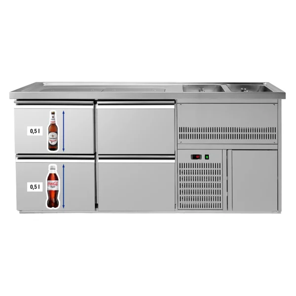 Pivní bar PREMIUM PLUS - 1950x700mm - 4 zásuvky - Image 3