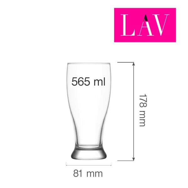 Hrnek na pivo Brotto 565 ml