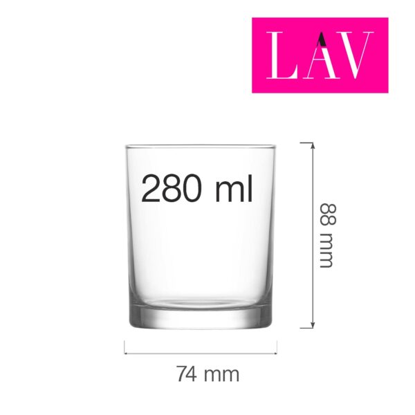 Liberty sklenice na whisky 280 ml