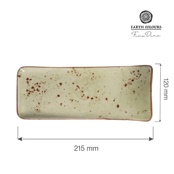 Olivový servírovací talíř, 215 x 120 mm
