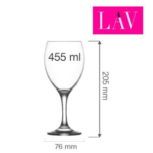 Empírová sklenice na víno 455 ml
