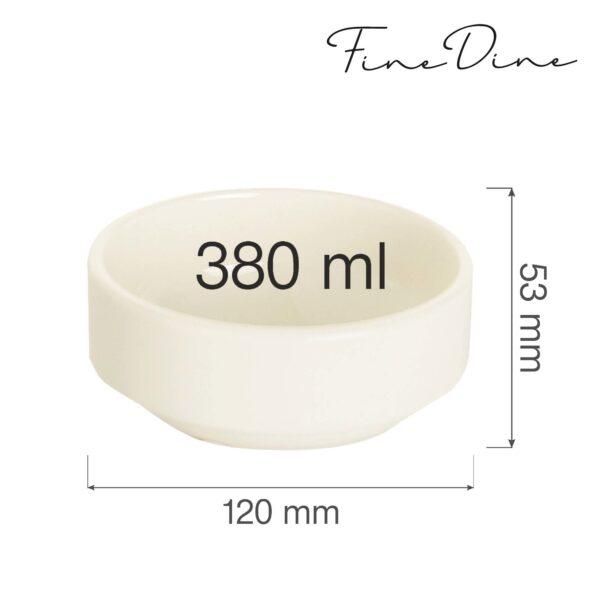 Stohovatelná miska Crema, 120 mm