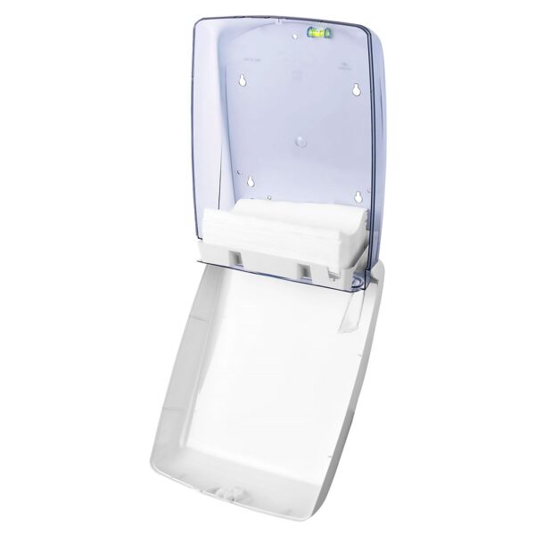 VZDUCHOVÝ VLK | Zásobník papírových utěrek - na 750 utěrek - ABS plast - bílý - Image 4