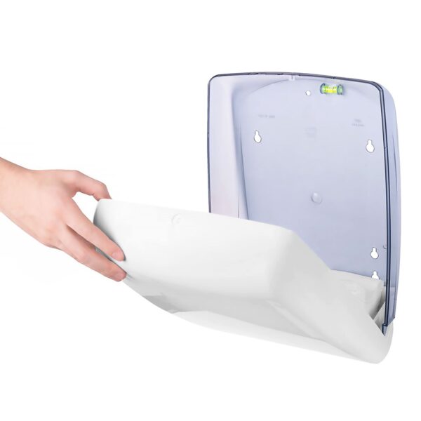 VZDUCHOVÝ VLK | Zásobník papírových utěrek - na 750 utěrek - ABS plast - bílý - Image 6