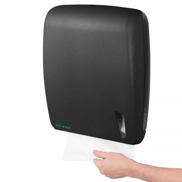 VZDUCHOVÝ VLK | Zásobník papírových utěrek - na 750 utěrek - ABS plast - antracit - Image 5